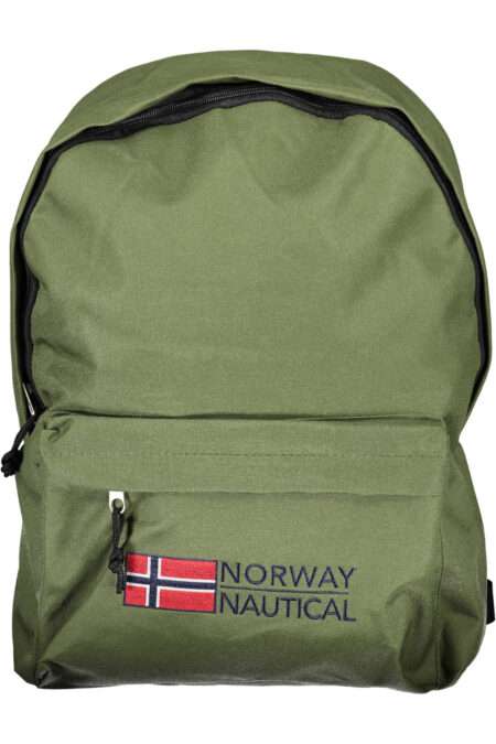 Мъжка зелена раница NORWAY 1963 - Стилизирана и модерна