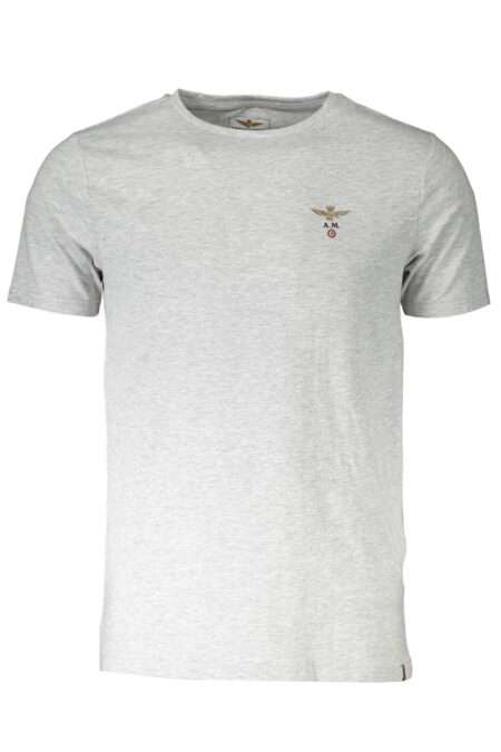 Aeronautica Militare Сива Т-Shirt - Стилен и Удобен