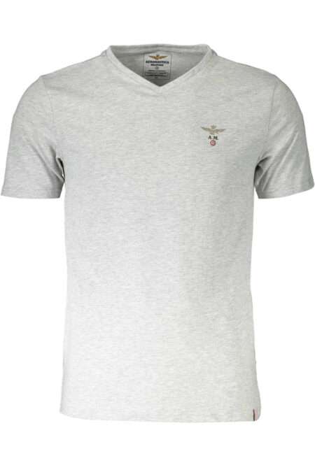 Aeronautica Militare Сива Мъжка Тениска - Стилен Комфорт