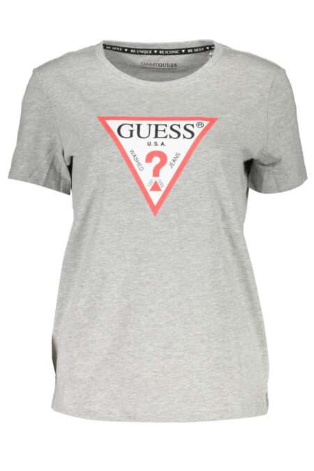 GUESS Jeans Дамска Тениска - Сив Класик