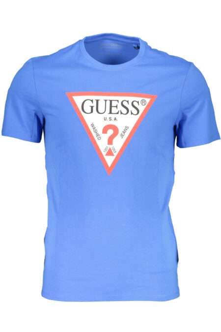 GUESS Jeans Мъжка Т-Shirt - Синя, Стилна и Удобна