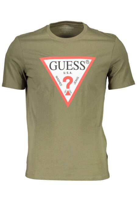 GUESS Jeans Зелена Мъжка Тениска - Стил и Качество