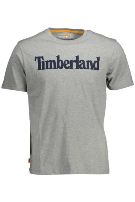 Timberland Мъжка тениска - Сива, Биологичен Памук