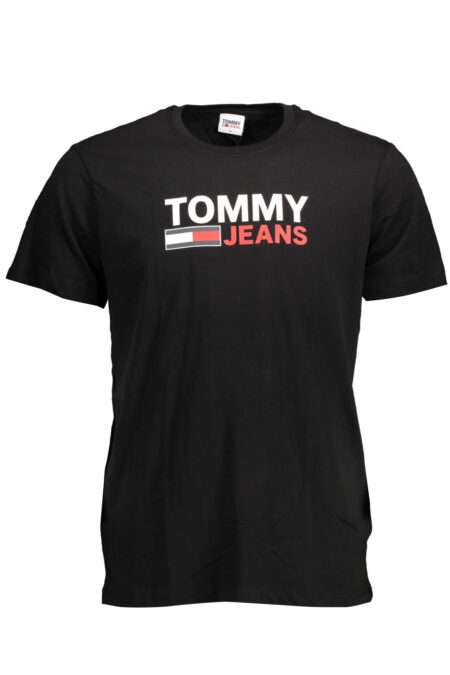 TOMMY HILFIGER Мъжка тениска - Черна класика