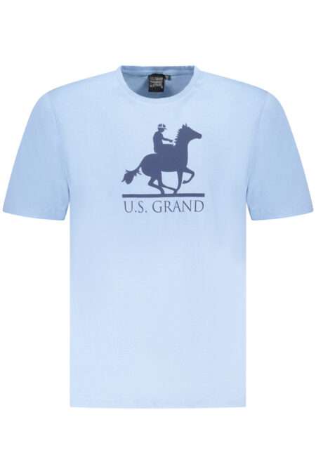 US Grand Polo Синя Мъжка Тениска - Класика!